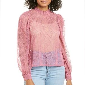 Wayf Wesley Lace Top *WORN ONCE*